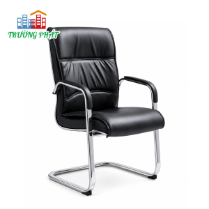 Ghế Chân Quỳ Da Màu Đen – GQTP18