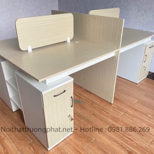 Cụm bàn làm việc 4 người 2m – BCTP01
